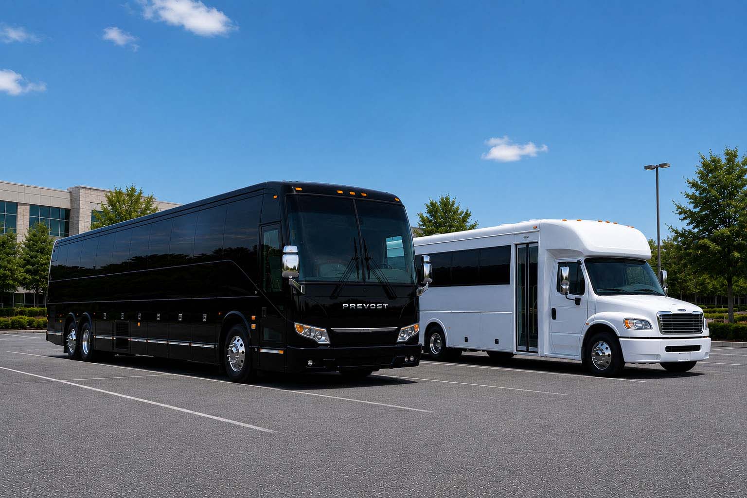 Charter bus rental in Mesa, AZ